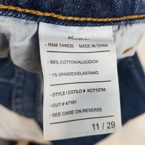 KanCan Jeans Size 11/29 Wide Leg KC7127M High Rise Trouser Stretch Denim Blue - Picture 5 of 9